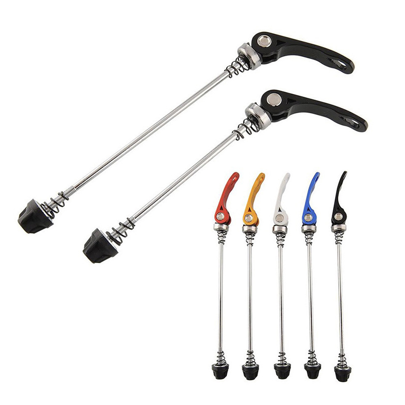 Mountain Biking Drawing - Bicycle Quick Release Skewers Qr Lever