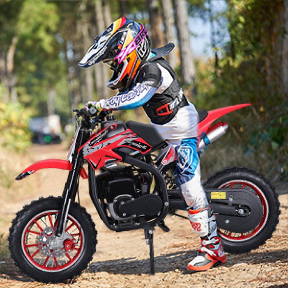 Mountain Biking For Kids - 49cc 4-Stroke Kids Dirt Bike, Gas