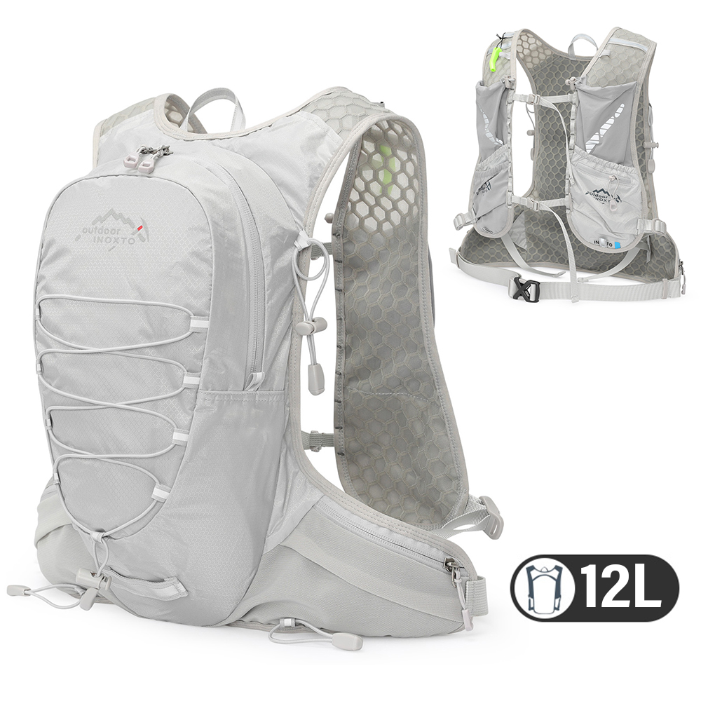 Mountain Biking Hydration Pack - 12L Cycling Hydration Backpack Lightweight Riding