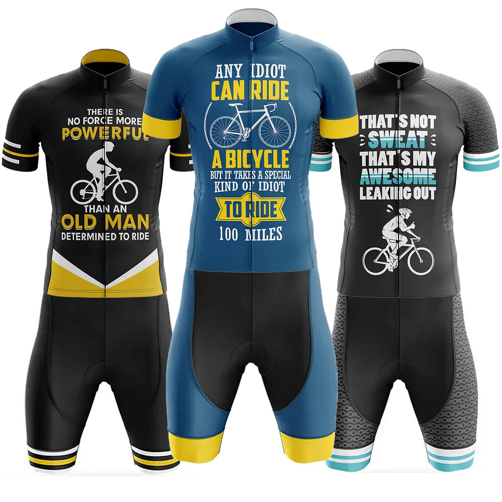 Mountain Biking Outfit - Special Idiot Cycling Clothing Uniform Jersey