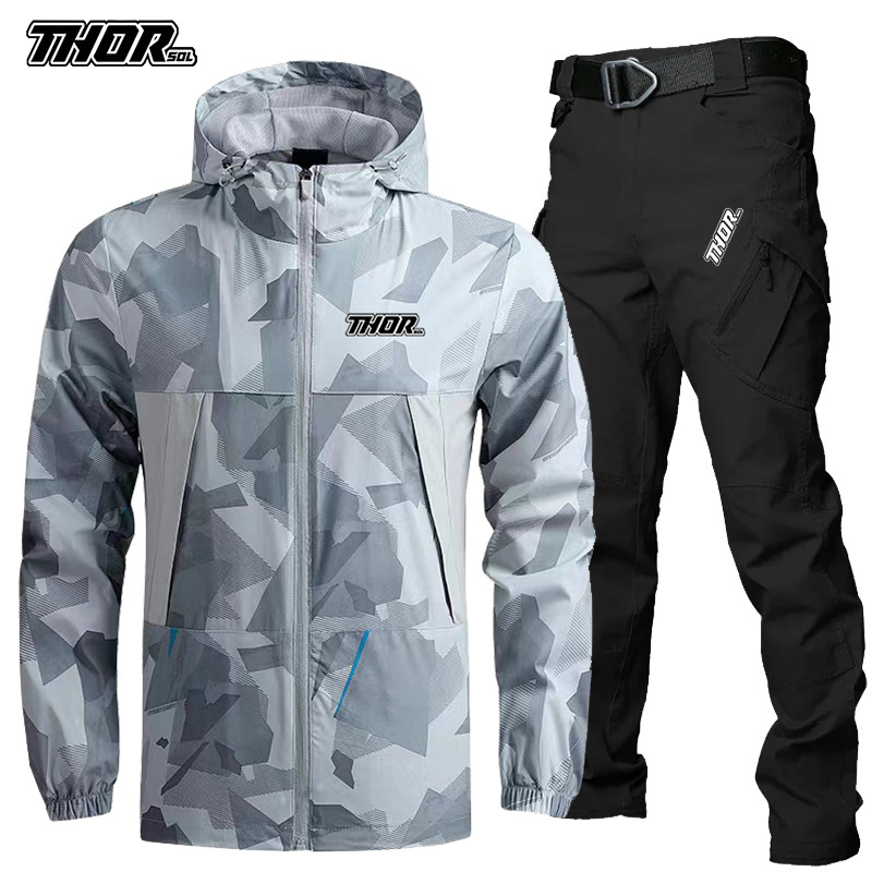 THORSOL Men Cycling Jersey Set - Mountain Biking Outfit 评论和价格
