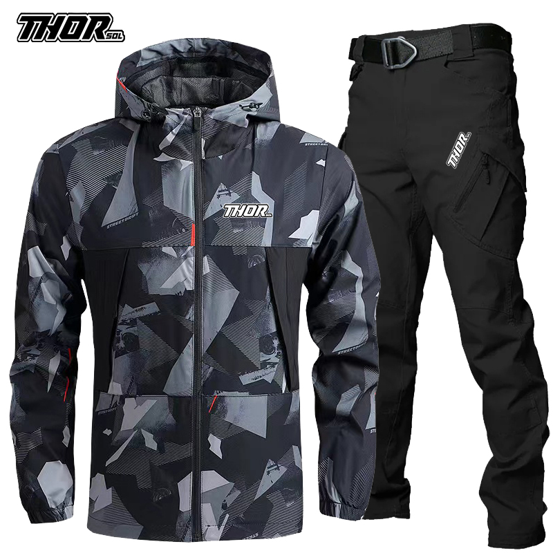 THORSOL Men Cycling Jersey Set - Mountain Biking Outfit 评论和价格