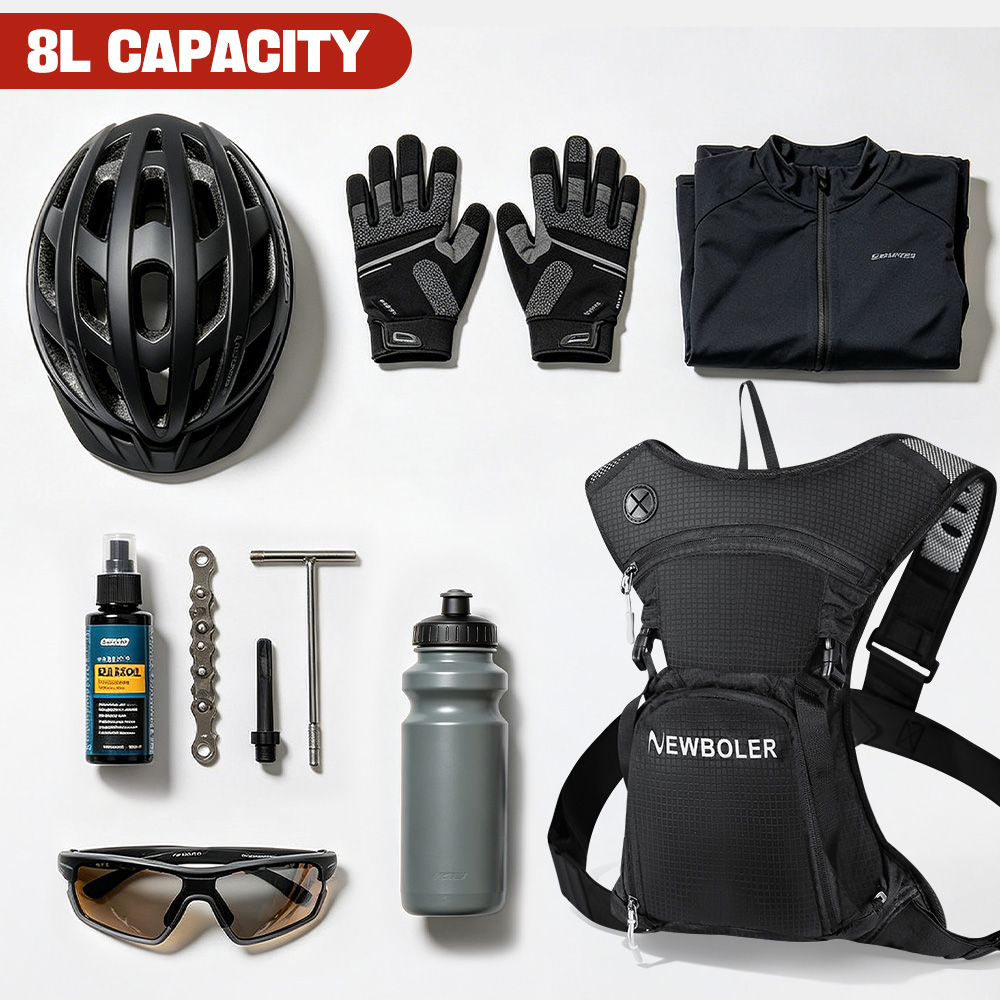 NEWBOLER 5L/8L Motorcycle Cycl - Mountain Biking Hydration Pack 评论和价格