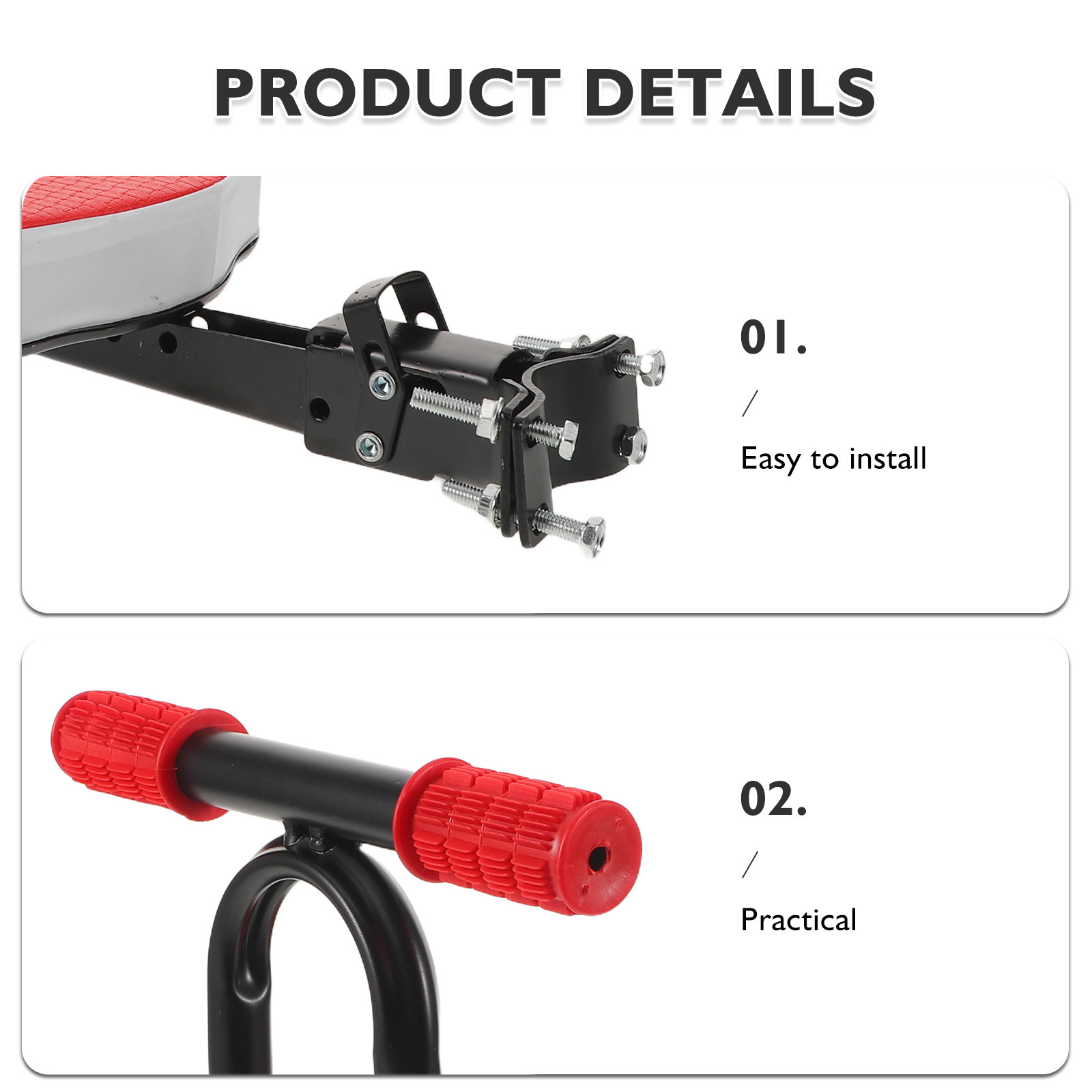 Child Bike Seat Front Mounted  - Mountain Biking For Kids 评论和价格