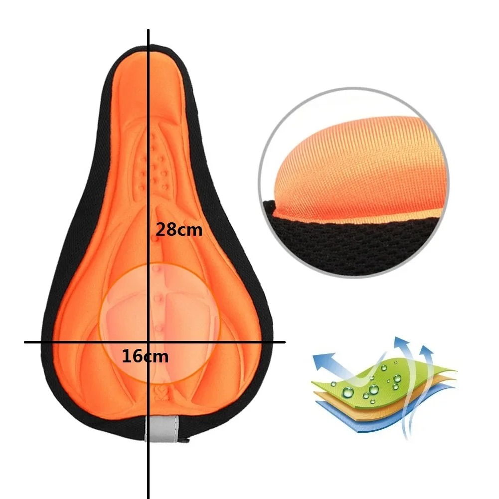 3D Thickened Bike Seat Cover S - Mountain Biking Pads 评论和价格