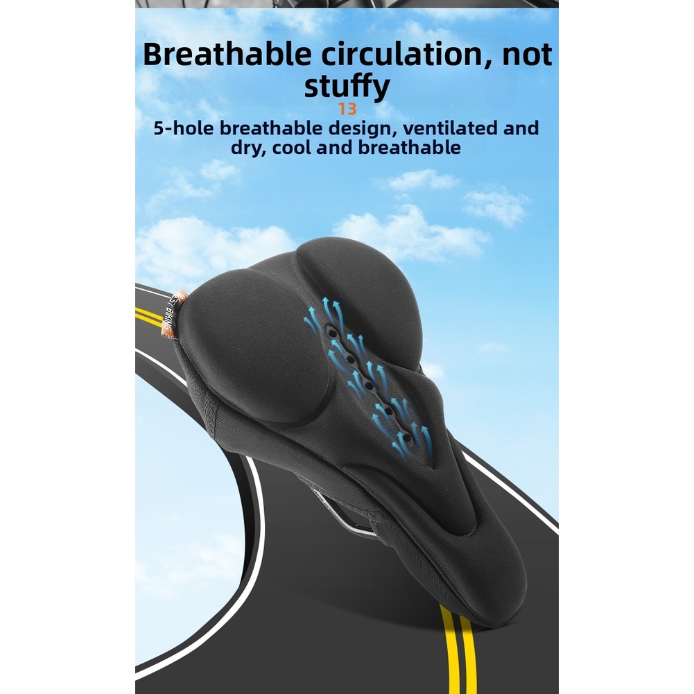 High Elastic Silicone Bicycle  - Mountain Biking Pads 评论和价格