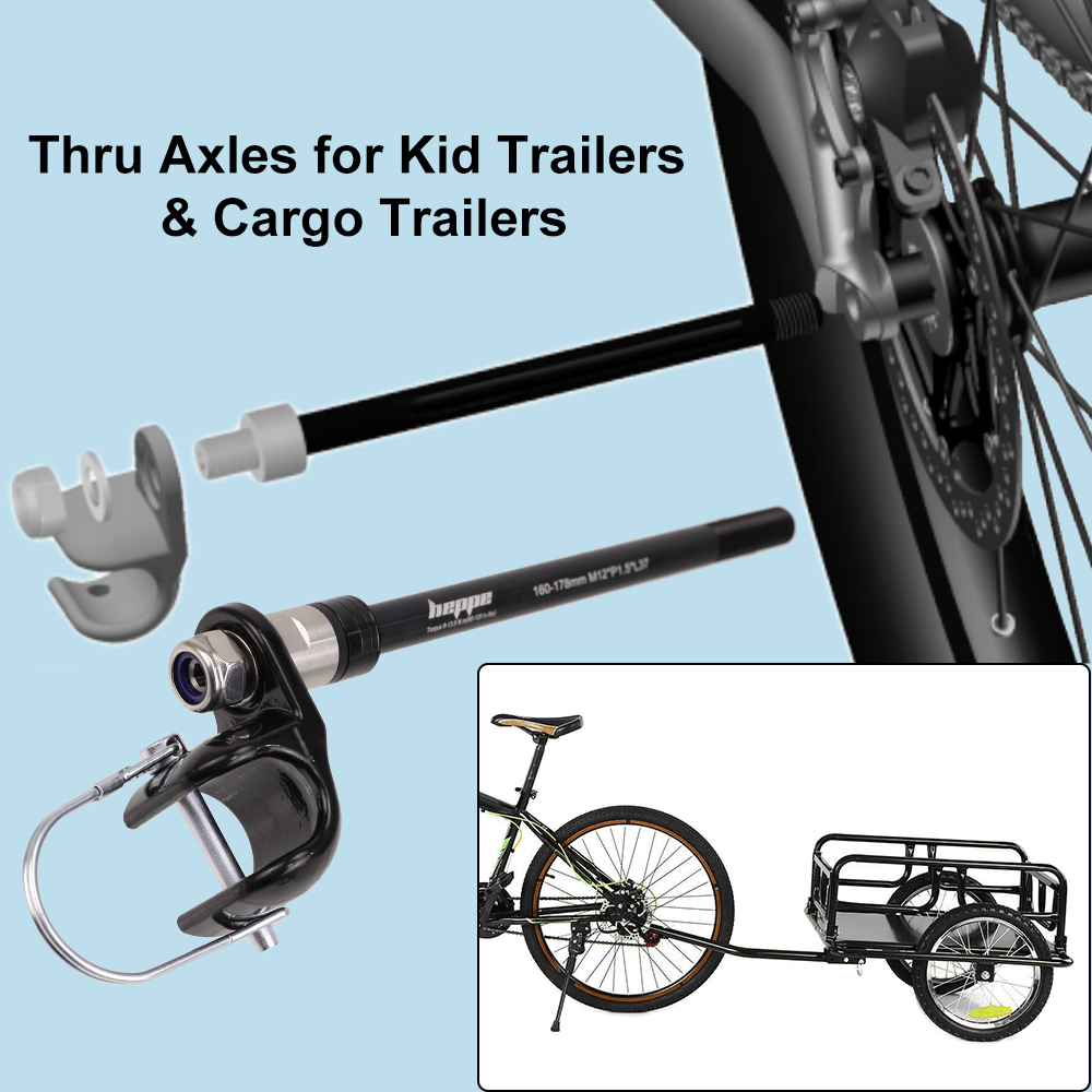 HEPPE Bicycle Trailer Thru Axl - Mountain Biking For Kids 评论和价格