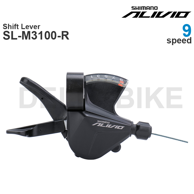 SHIMANO ALIVIO M3100 Groupset  - Rear Derailleur Shadow 评论和价格