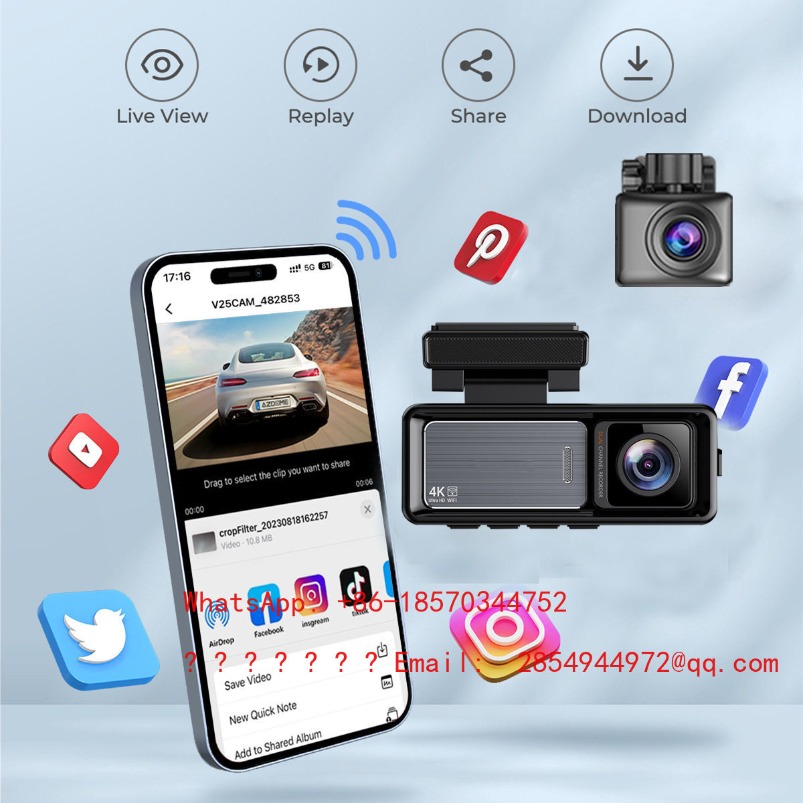 4K Rear 1080P WIFI Front and R - Mountain Biking Definition 评论和价格