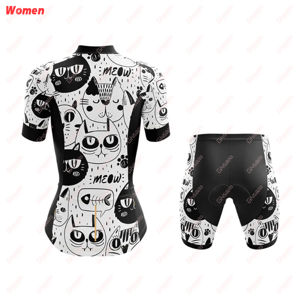 Cat Sleeveless Polyester Cycli - Mountain Biking Outfit 评论和价格