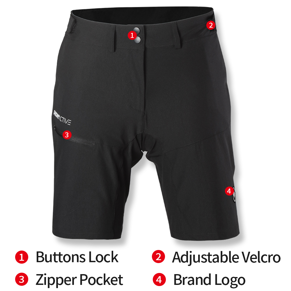 RION Men's Cycling Shorts Deta - Mountain Biking Outfit 评论和价格