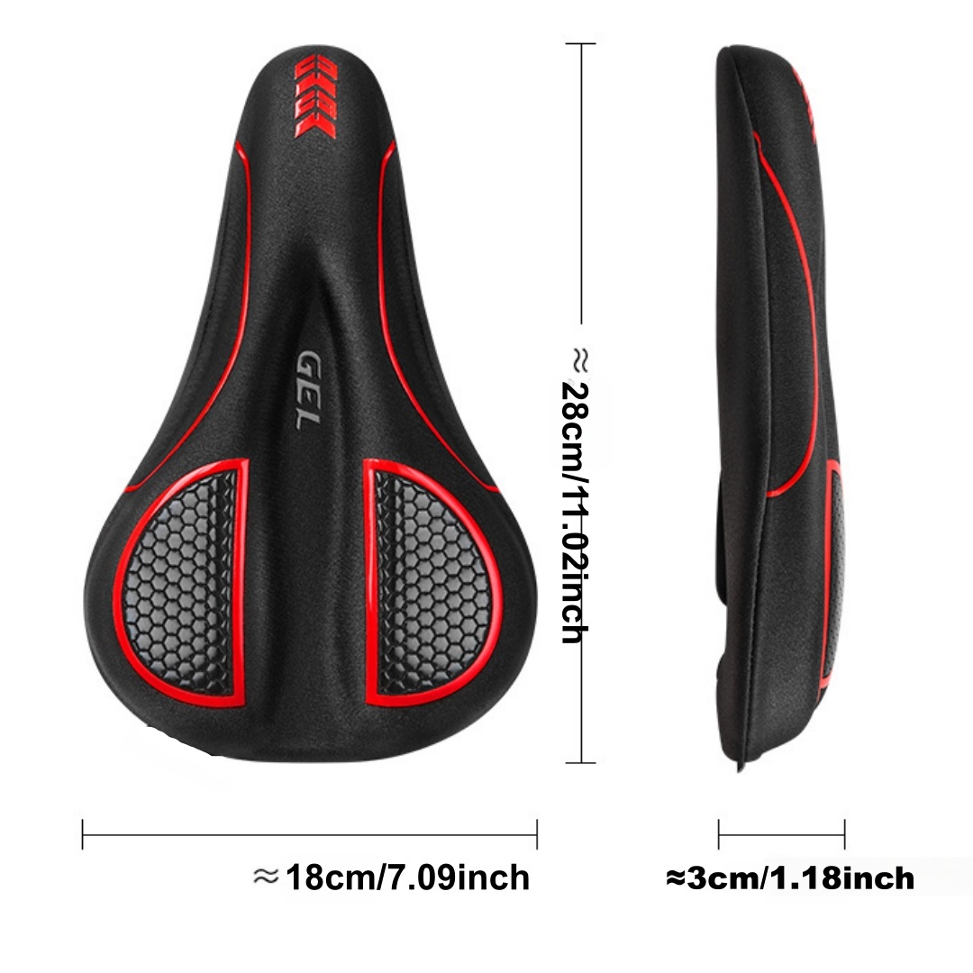 Comfort Bike Seat Cushion - Pa - Mountain Biking Pads 评论和价格