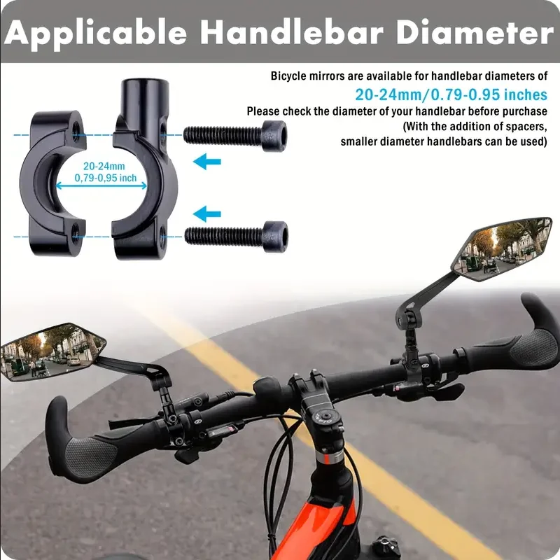 Mountain bike rearview mirror  - Mountain Biking Definition 评论和价格
